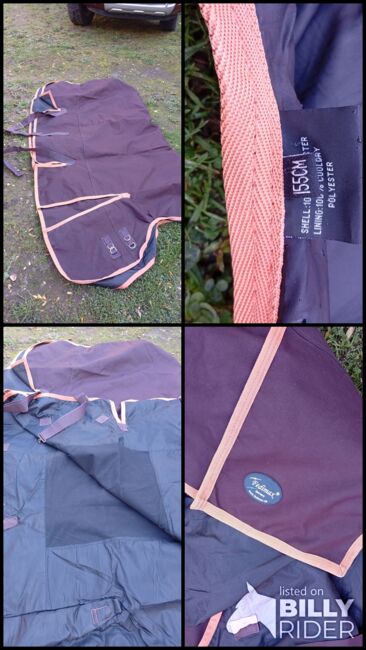 Fedimax Paddockdecke high Neck, mit Fleece, top Zustand, 155cm, Fedimax, S. Voigt, Horse Blankets, Sheets & Coolers, Schönfließ, Image 5