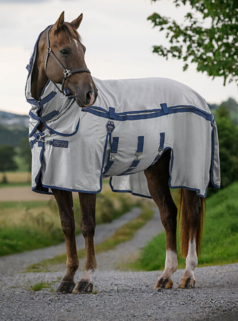 Felix Bühler 4 in 1 Fullneck Fliegendecke 125cm, Felix Bühler, Elite Equestrian (Elite Equestrian), Ochrona koni przed owadami , Güssing, Image 9