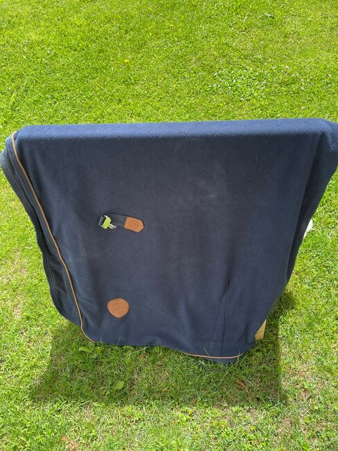 Felix Bühler Abschwitzdecke in Größe 125, Felix Bühler Fleece-Abschwitzdecke Timeless Elegance mit Teddyfleece-Kragen, Petra Fischer, Pferdedecken, Bürserberg