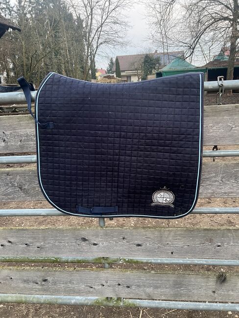 Felix Bühler, Navy Dressur Schabracke, Felix Bühler, Selina, Dressage Pads, Straubing