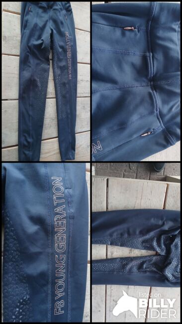 Felix Bühler Reithose gr 152 blau, Vollbesatz, Felix Bühler  Reithose, Heike, Children's Breeches & Jodhpurs, Wesel, Image 6