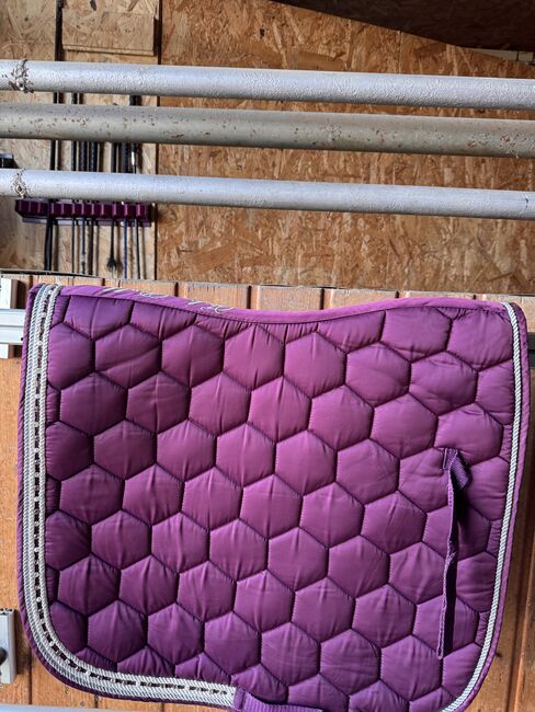 Felix Bühler Schabracke Glitzer Aubergine, Felix Bühler, Selina, Dressage Pads, Mariaposching, Image 2