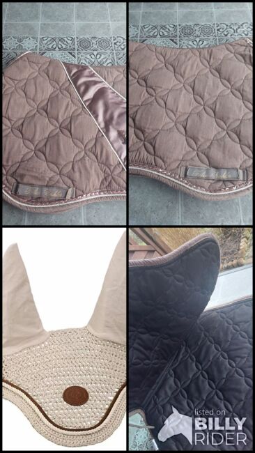 Felix Bühler Schabracke You&Me VS und Fliegenhaube beige, Felix Bühler Schabracke , Janika, Dressage Pads, Arnsberg, Image 5