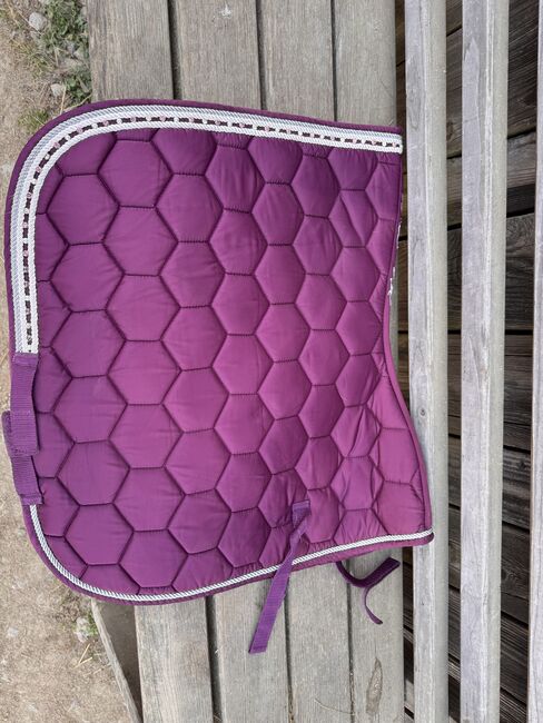 Felix Bühler Schabracke Glitzer Aubergine, Felix Bühler, Selina, Dressage Pads, Mariaposching