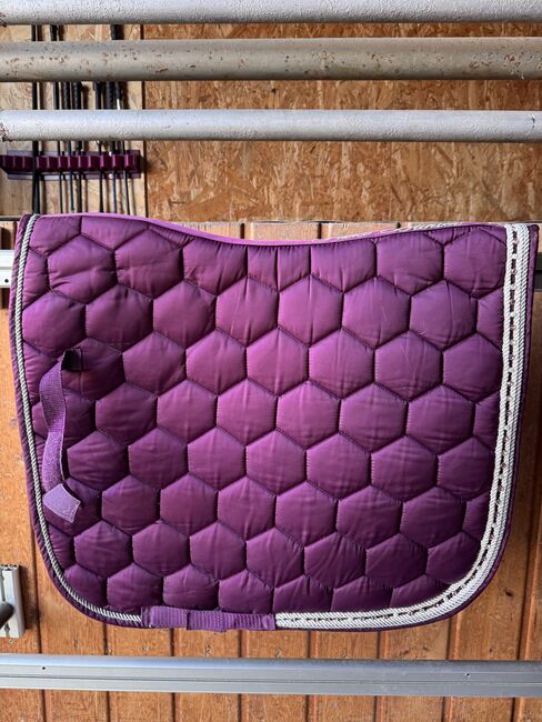 Felix Bühler Schabracke Glitzer Aubergine, Felix Bühler, Selina, Dressage Pads, Mariaposching, Image 3