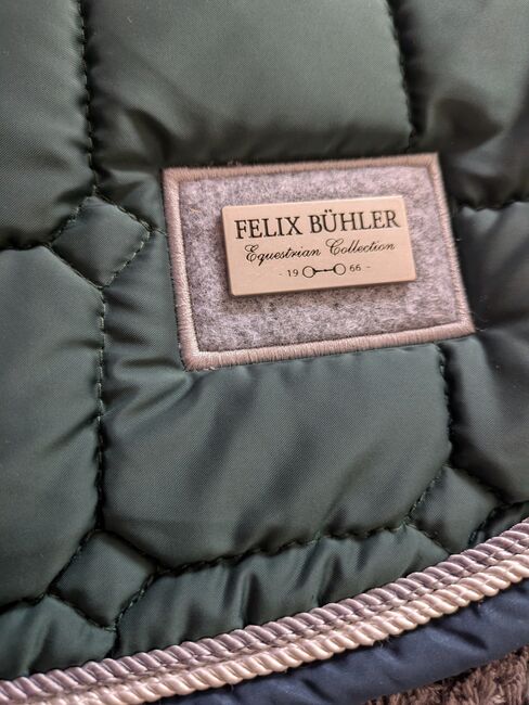 Felix Bühler Schabracke Green Lake, grün, Dr Dressur WB set, Felix Bühler , Laura , Dressage Pads, Essen, Image 2