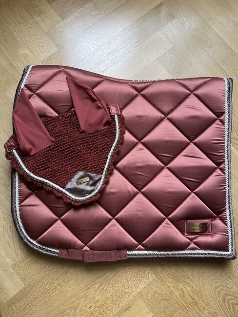 Felix Bühler Set Schabracke (DR) und Häubchen Kupfer, Felix Bühler, Stefanie Walter, Dressage Pads, Leipzig