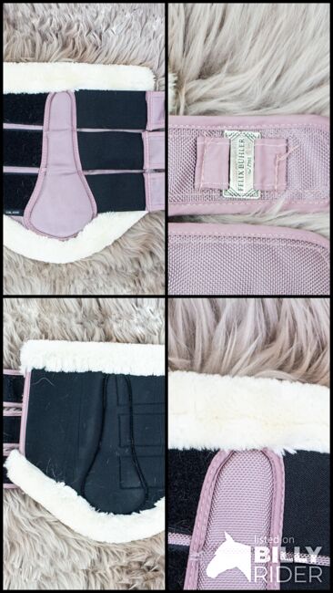 Felix Bühler Teddyfleece-Dressurgamaschen “Essential” Frozen-Rose COB Hinterbeine 2er Set, Felix Bühler Essential, myMILLA (myMILLA | Jonas Schnettler), Gamaschen, Pulheim, Abbildung 5