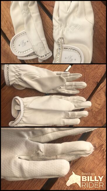 Felix Bühler weiße Handschuhe Größe XXS, Felix Bühler, Finja, Reithandschuhe, Rheurdt, Abbildung 4