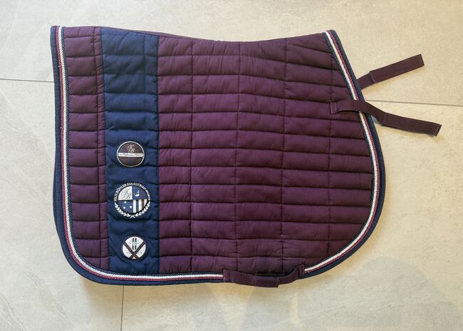 Felix Bühler Schabracke Aubergine VS, Felix Bühler, Elisabeth, Dressage Pads, Innsbruck, Image 3