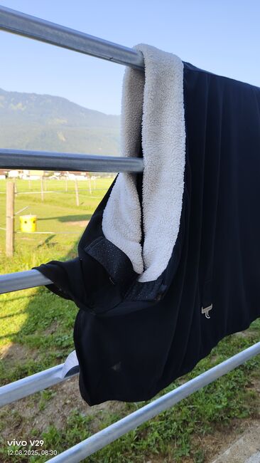 Felix Bühler schwarze Abschwitzdecke Sparkling Glitzer Gr. 145 cm, Felix Bühler  Sparkling II, Katja Presch, Horse Blankets, Sheets & Coolers, Sankt Koloman, Image 3