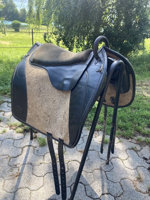 Filzsattel von La Selle, La Selle Comfort, monika w., Treeless Saddle, Kastanienbaum