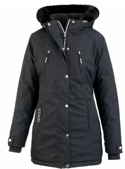 FENGUR FROSTOS REITPARKA  Gr.M  Schwarz  Neu, FENGUR  FENGUR FROSTOS , Manuela Wölk , Riding Jackets, Coats & Vests, Langenfeld 