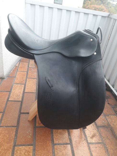 Ferdi Weischenberg Dressursattel 17,5 Zoll mittlere Kammer, Weischenberg, K.Fischer, Dressage Saddle, Schweinfurt, Image 7