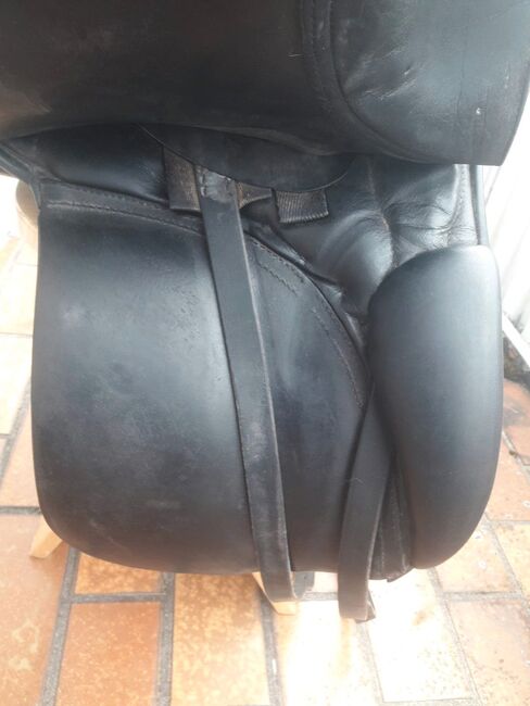 Ferdi Weischenberg Dressursattel 17,5 Zoll mittlere Kammer, Weischenberg, K.Fischer, Dressage Saddle, Schweinfurt, Image 12