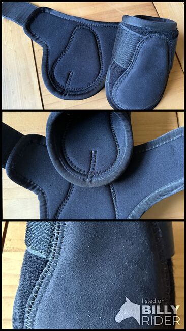 Streichkappen Pony, schwarz, HKM, Marcus, Tendon Boots, Dierdorf, Image 4