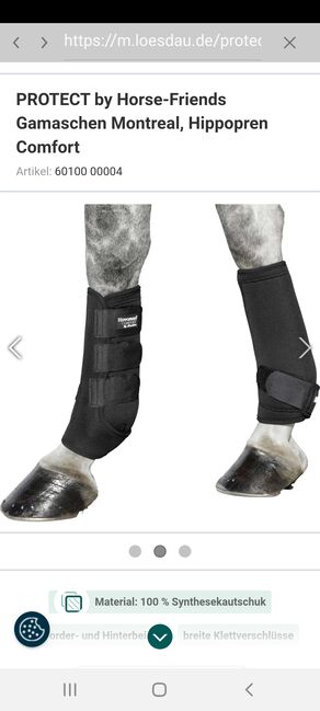 Fesselkopfgamaschen XL, PROTECT by Horse-Friends Fesselkopfgamaschen , Aylin, Tendon Boots, Donnstetten , Image 2