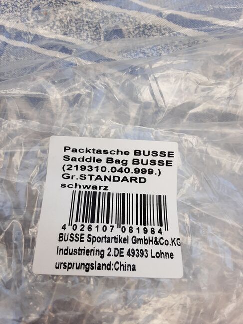 Packtaschen NEU, Busse Standard, Speier, Saddle Accessories, Inzigkofen