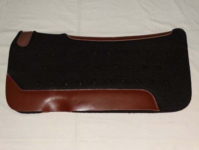 Filz Neopren Western Air Pad 81cm mit Luftlöcher Filzpad Westernpad für Westernsattel, Anne, Westernowo podkładki pod siodło, Wahrenholz, Image 3