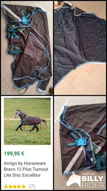 Outdoordecke 0g, Horseware  Amigo bravo 12 plus, Manuela, Horse Blankets, Sheets & Coolers, Loxstedt, Image 10