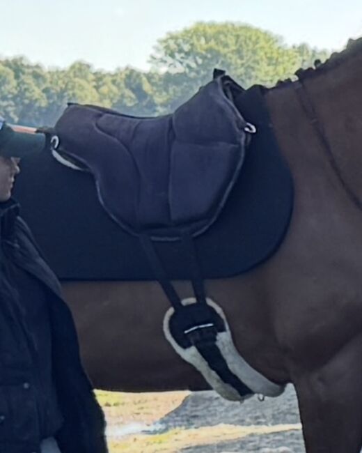 Filzpad Sattelpad Westernpad / Filz Schabracke Schwarz, Sarah Koch, Bareback pads, Feldkirchen - Westerham