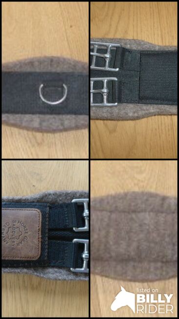 Filz-Sattelgurt "Trecker" von Horse Gear, braun, 90 cm, Horse Gear Trecker, Ute Meyer, Sattelgurte, Winkelhaid, Abbildung 6