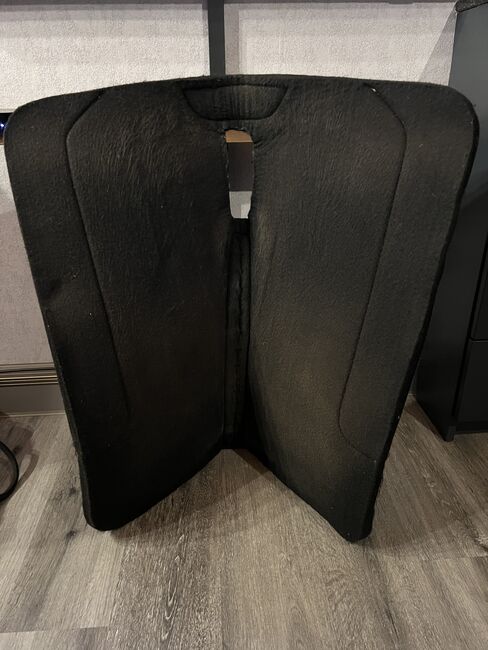 Filz Westernpad Western Pad Full Schwarz 80cm x 78cm x 2cm, Tanja Hochhaus , Westernpads, Schwarzenberg, Abbildung 3