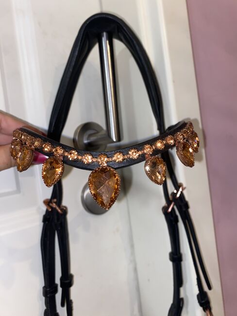 Fjola Epona Isländer anatomische Trense Roségold, Epona Fjola New Shape, Alexandra , Bridles & Headstalls, Fürth, Image 5