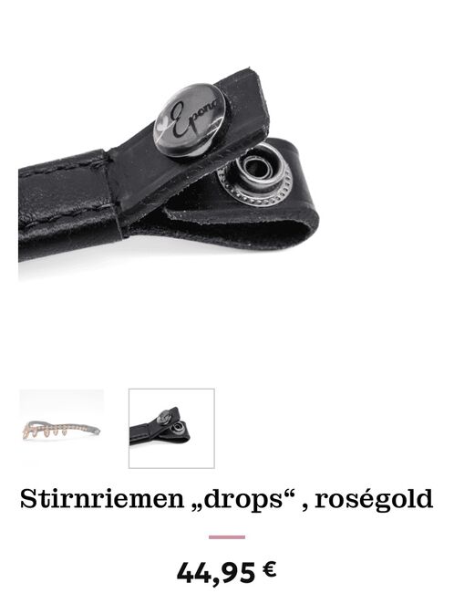 Fjola Epona Isländer anatomische Trense Roségold, Epona Fjola New Shape, Alexandra , Bridles & Headstalls, Fürth, Image 12
