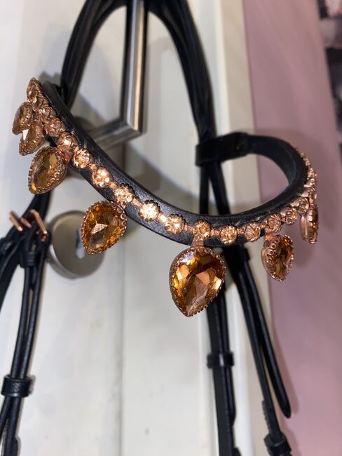 Fjola Epona Isländer anatomische Trense Roségold, Epona Fjola New Shape, Alexandra , Bridles & Headstalls, Fürth, Image 4