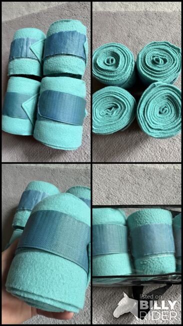 Fleece-Bandagen türkis, Sonja Eichhorn , Horse Bandages & Wraps, Sonnefeld, Image 5