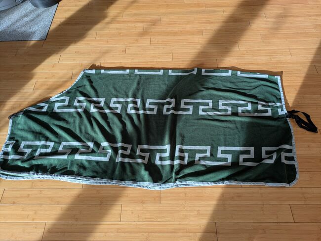 Abschwitzdecke Fleece grün 155, Laura , Horse Blankets, Sheets & Coolers, Essen