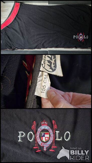 Fleece Abschwitzdecke Black Forest Gr. 155, Loesdau/Black Forest, BeagleLou, Horse Blankets, Sheets & Coolers, Schneeberg, Image 4