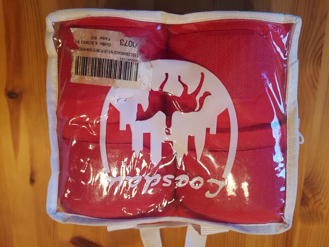 Fleecebandagen rot Pony Horsefriends - guter Zustand, Chris H., Horse Bandages & Wraps, Hamburg Eißendorf, Image 4