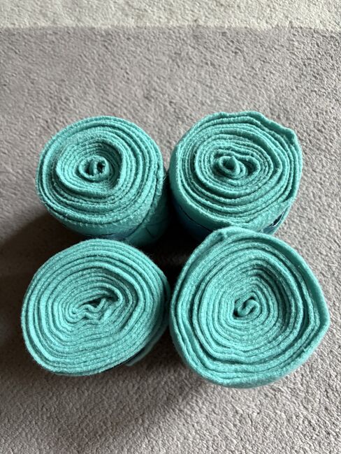 Fleece-Bandagen türkis, Sonja Eichhorn , Horse Bandages & Wraps, Sonnefeld, Image 3