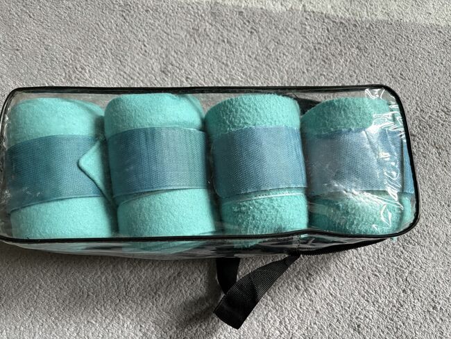 Fleece-Bandagen türkis, Sonja Eichhorn , Horse Bandages & Wraps, Sonnefeld, Image 4