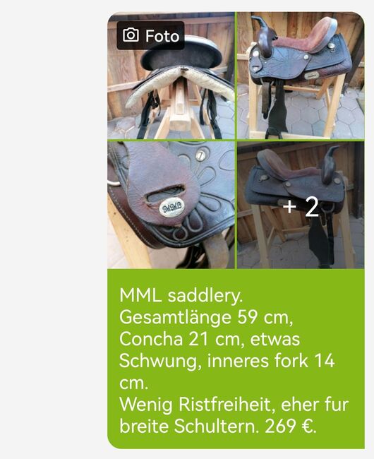 Mehrere Westernsättel. Verschiedene Marken, Diverse  Western, Angy, Western Saddle, Weyhe , Image 7