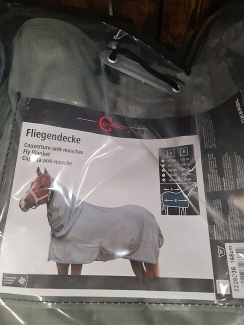 Fliegendecke Rugbe mit Halsteil und Gurten NEU 165cm, Covalliero Rugbe, Juliane, Pferdedecken, Bayreuth 
