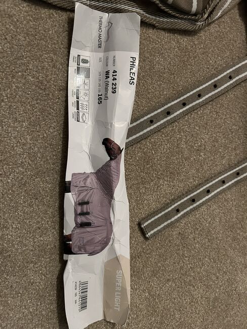 Fliegendecke Thermo Master Neu 155 cm mit Halsteil, Thermo Master Fliegendecke mit Bauchlatz und Halsteil 155cm, Corina, Fliegenschutz, Troisdorf