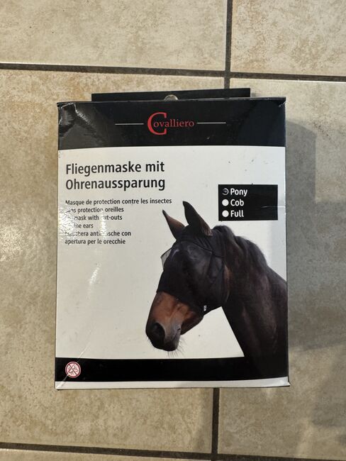 Fliegenmaske Gr. Pony, Covalliero , Celine Baum, Fliegenschutz, Taunusstein 