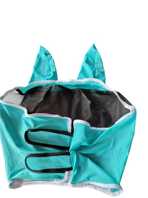 Pferde Fliegenmaske mit Ohren, elastische Pferdemasken, Anti-Fliegen-Mesh, Gr. S, Andrea Schürmann, Fly & Insect Control, Lichtenau, Image 4
