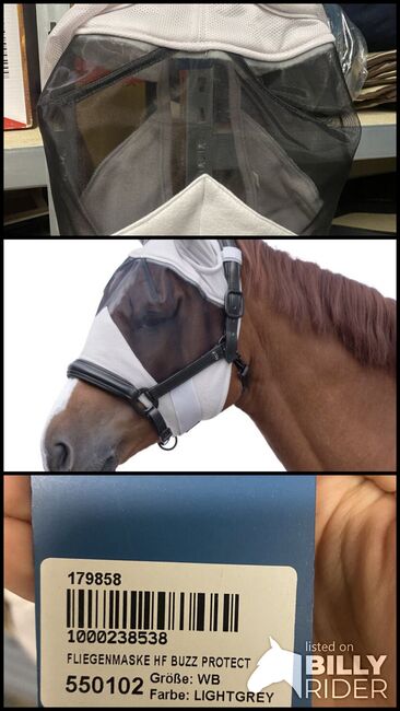 Horse-friends Fliegenmaske Buzz Protect WB, Horse-friends, Louis-Celine, Fly & Insect Control, Patzig, Image 4