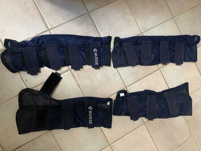 Fliegengamaschen Comfort II, Bussy navy Größe WB, Busse Fliegen Gamaschen, Katharina Leis, Tendon Boots, Schwarzenbach