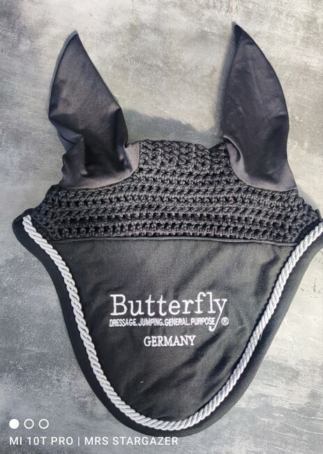 Fliegenmütze Dt. Saddlery Butterfly, Svenja Bergmann , Fly & Insect Control, Gaggenau 