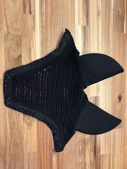 Fliegenhaube Wellington Glitter Stone Soundless, schwarz, Kentucky , Corinna , Fly & Insect Control, Köln