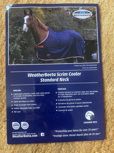 Fliegendecke und Kühlung in einem, 135cm, wie neu, WestherBeeta  Scrim Cooler, Barbara, Horse Blankets, Sheets & Coolers, Nürnberg