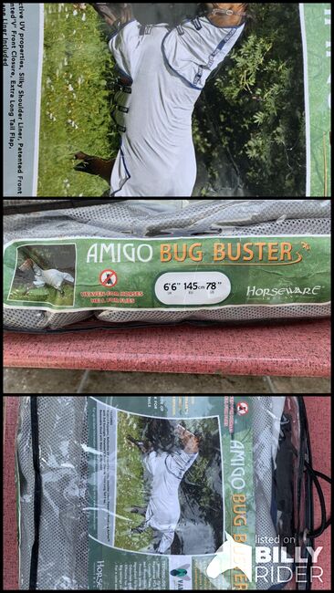 Fliegendecke, Horseware Amigo Bug Buster, Patty, Fly & Insect Control, Brütten, Image 4