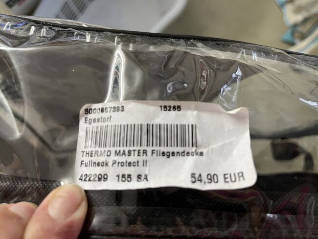 Fliegendecke, Thermo Master Fliegendecke Thermo Master Fullneck Protect II, Vanessa, Horse Blankets, Sheets & Coolers, Hamburg, Image 6