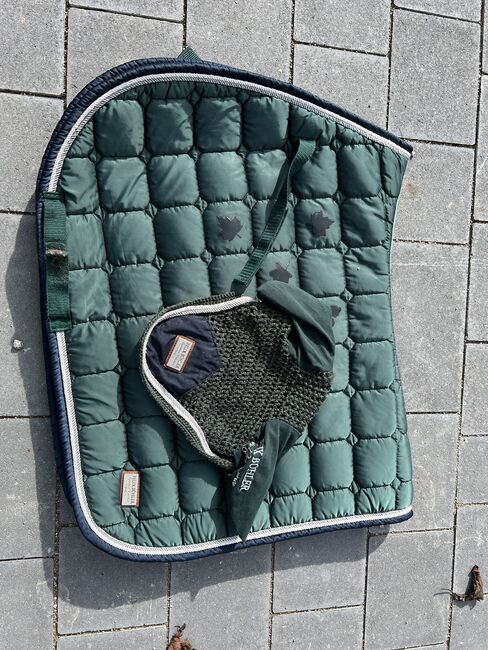 Forestgreen Schabracke & Fliegenohren💚, Felix Bühler, Tici 🤎, Dressage Pads, Miesbach