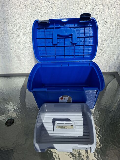 FOUGANZA Putzbox 500 / GB 500 – Pferde-Reitzubehör – blau, FOUGANZA GB 500, Patricia, Grooming Brushes & Equipment, Barsbüttel